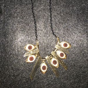 Eyeball necklace